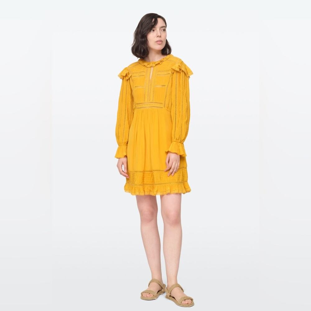 NWT SEA NEW YORK Poppy 3/4 Sleeve Dress